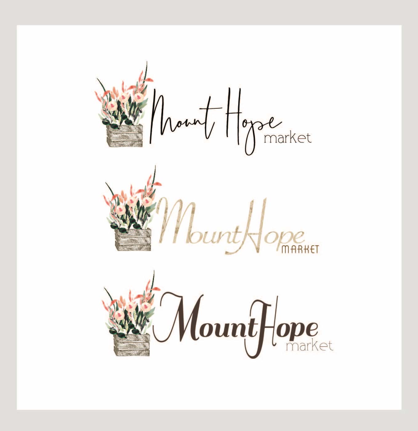 Diseño de Logo por kristabella0427 para Mount Hope Market | Diseño #18474298