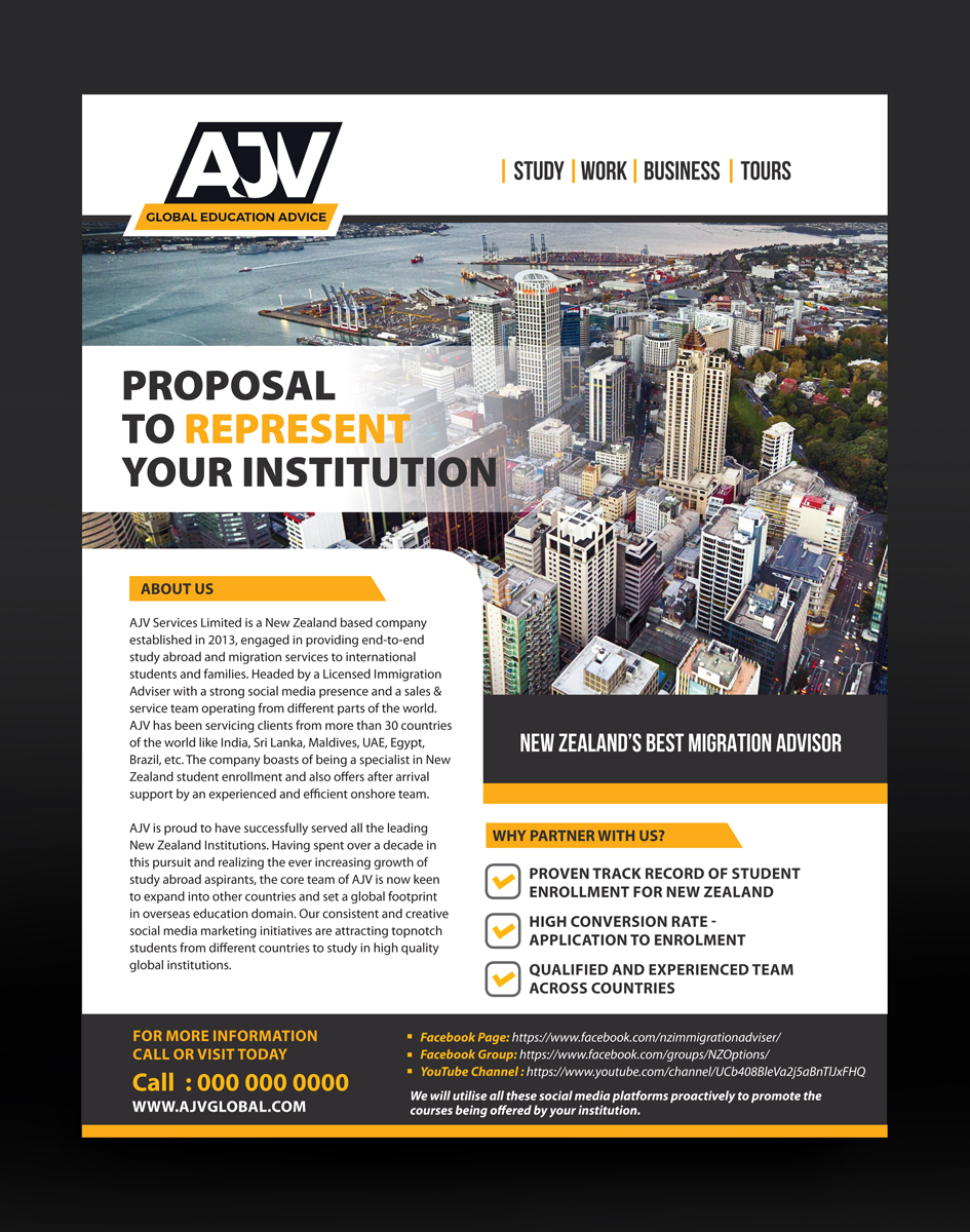 Diseño de Flyer por rkailas para este proyecto | Diseño #18409996