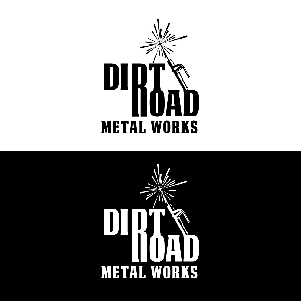 Logo Design by Sujit Banerjee for Dirt Road Metal Works | Design #18437518