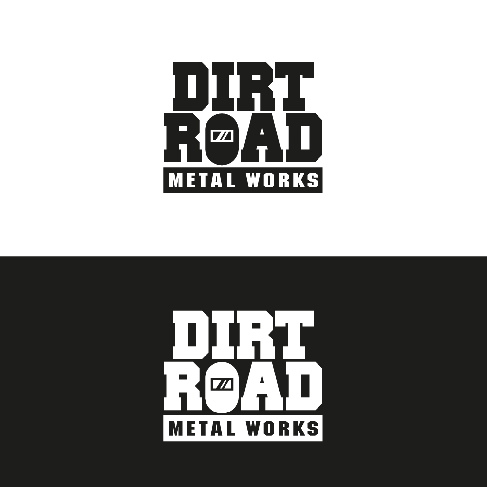 Logo Design by Sujit Banerjee for Dirt Road Metal Works | Design #18437521