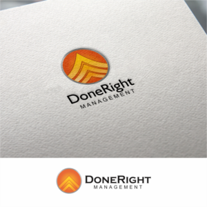 DoneRight Management  or. DoneRight Vacation Rentals | Logo Design by Arham Hidayat