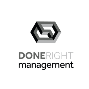 Logo Design by Oscar Saunders for DoneRight Management, LLC | Design: #18432533
