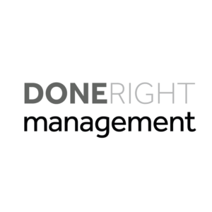 Logo Design by Oscar Saunders for DoneRight Management, LLC | Design: #18432534