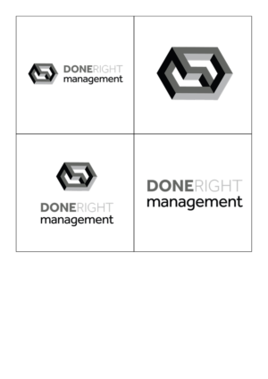 Logo Design by Oscar Saunders for DoneRight Management, LLC | Design: #18432558