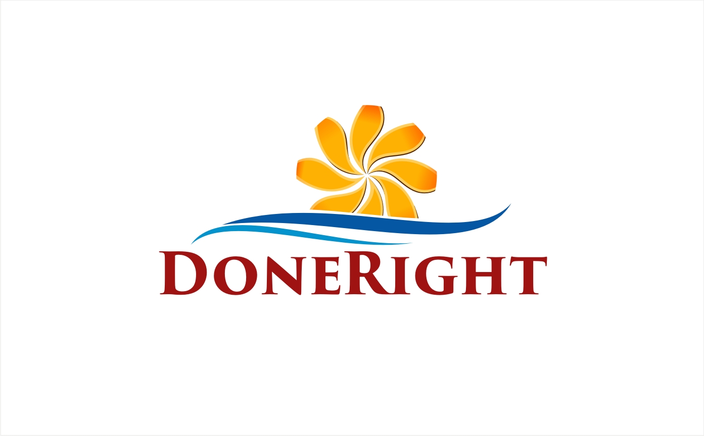 Logo Design by Soul Light for DoneRight Management, LLC | Design #18437049