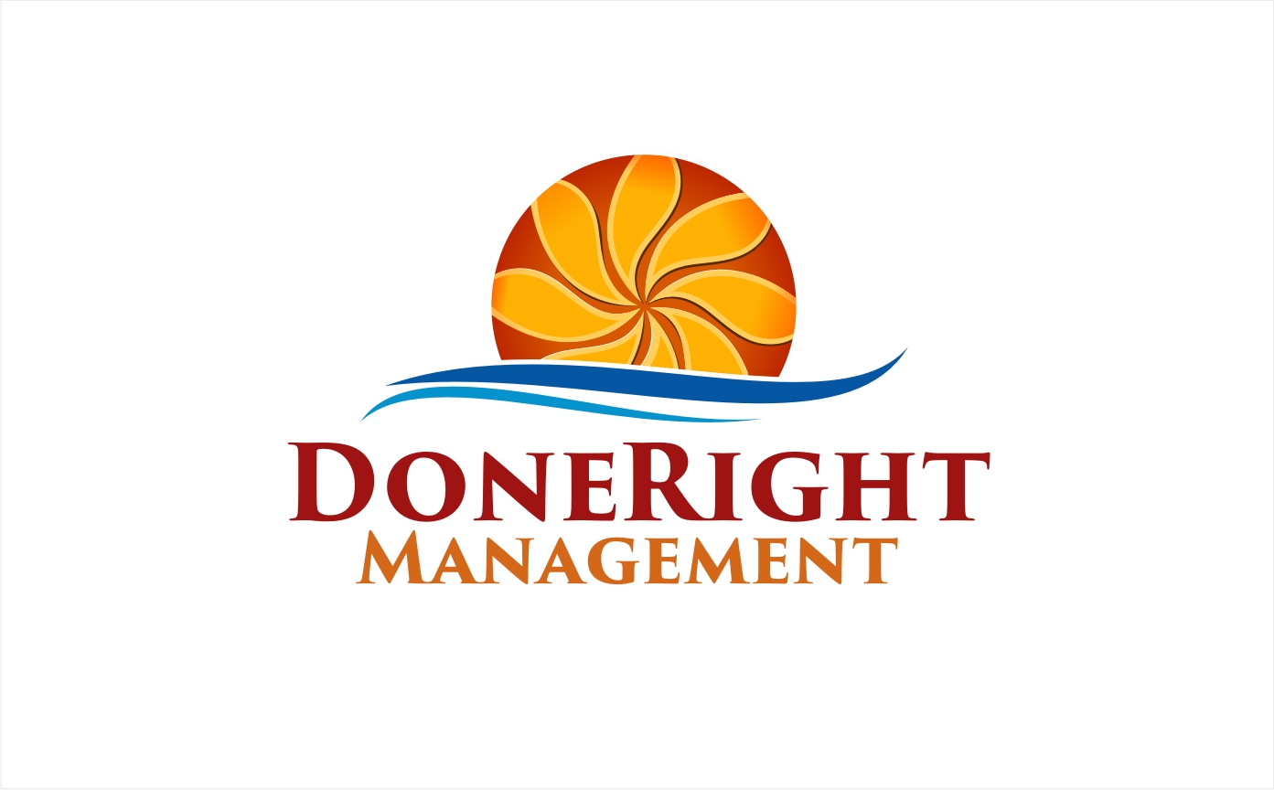 Logo Design by Soul Light for DoneRight Management, LLC | Design: #18437054