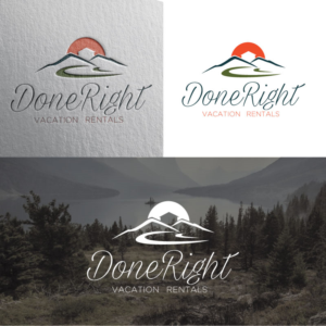 DoneRight Management  or. DoneRight Vacation Rentals | Diseño de Logo por concepts