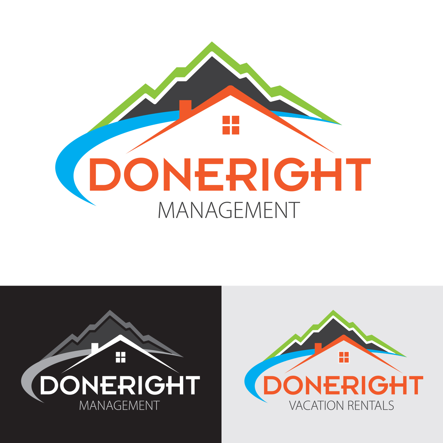 Logo Design by Ashley Erasmus for DoneRight Management, LLC | Design #18480256