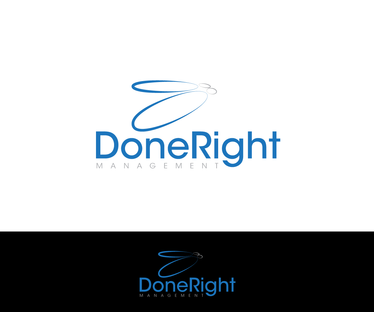 Logo-Design von designmind78 für DoneRight Management, LLC | Design #18432142
