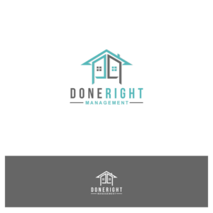 Logo Design by Sangitasom for DoneRight Management, LLC | Design: #18521391