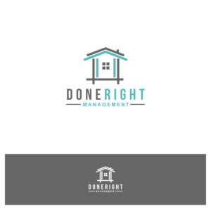 Logo Design by Sangitasom for DoneRight Management, LLC | Design: #18521673