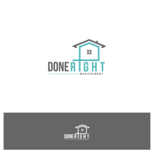 Logo Design by Sangitasom for DoneRight Management, LLC | Design: #18521679