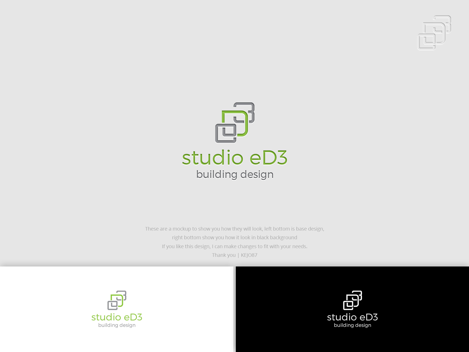Design de Logo par Kejo87 pour studio eD3 | Design #18406326