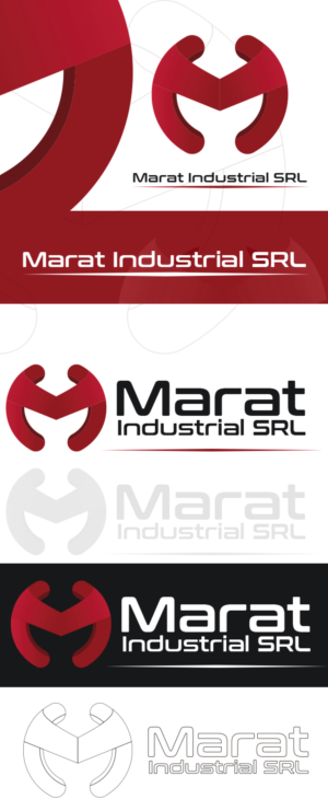 Logo Design by YERR® for Marat Industrial | Design: #18492115