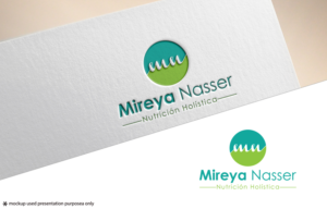 Mireya Nasser  - Nutrición Holística | Logo Design by Juli creation