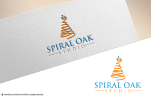 Spiral Oak Studio | Logo Design by Juli creation