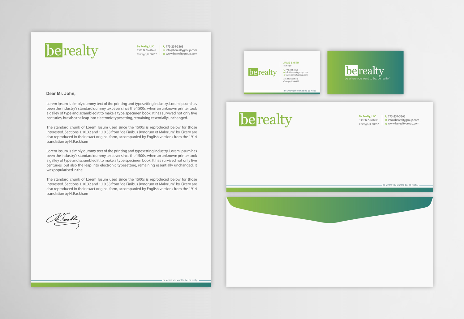 Stationery Design by Infinitive Technology for Brithric Enterprises, LLC | Design #18442952