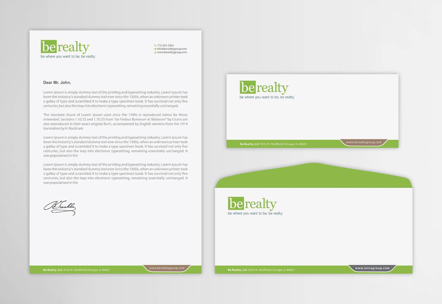 Stationery Design by Infinitive Technology for Brithric Enterprises, LLC | Design #18442979