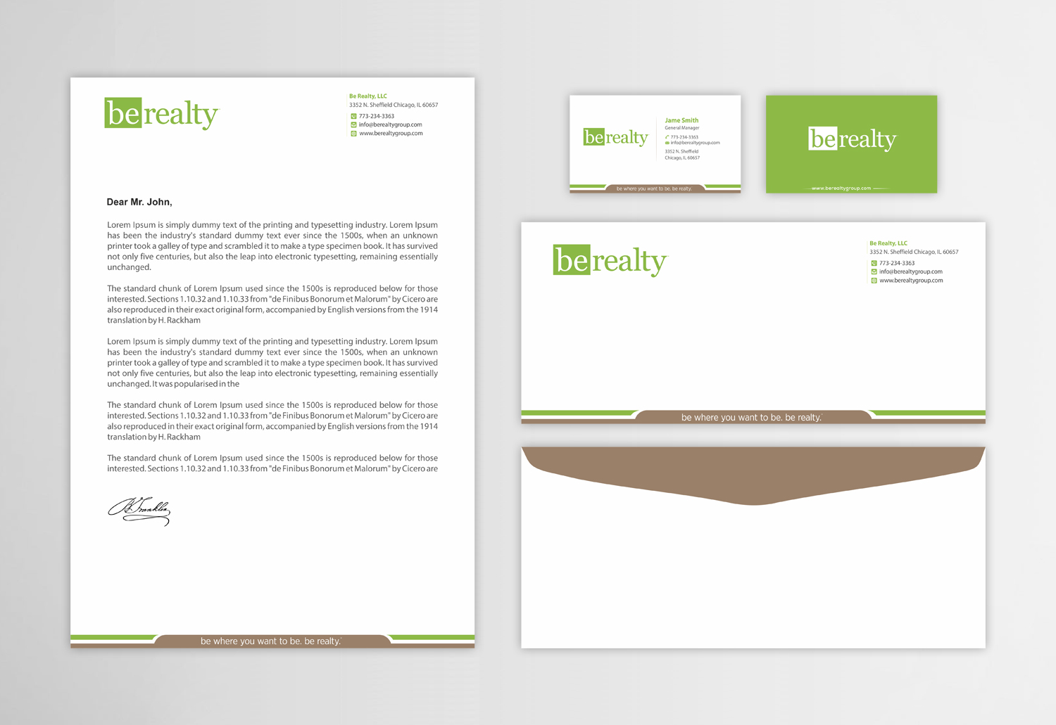 Stationery Design by Infinitive Technology for Brithric Enterprises, LLC | Design #18442981
