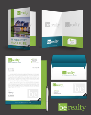 Real Estate Brokerage seeks clean and cohesive branded materials | Schreibwaren-Design von SAI DESIGNS