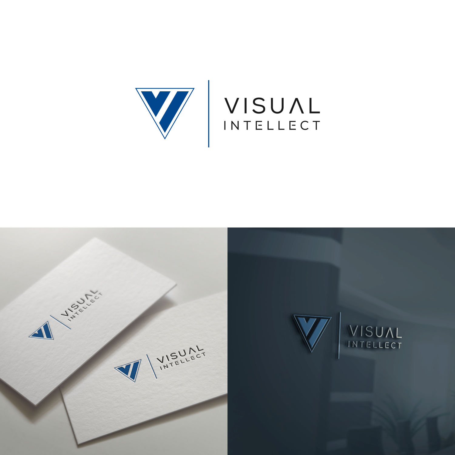 Logo Design by thedesignmate29 for Visible Intellect | Design #18461062