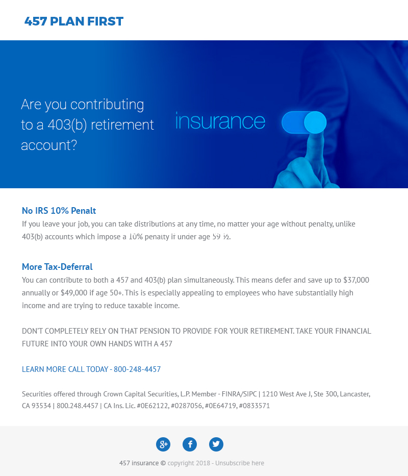Email Marketing Design by Best Design Hub for Timothy Hayes Financial & Ins. Services, Inc. | Design #18415822