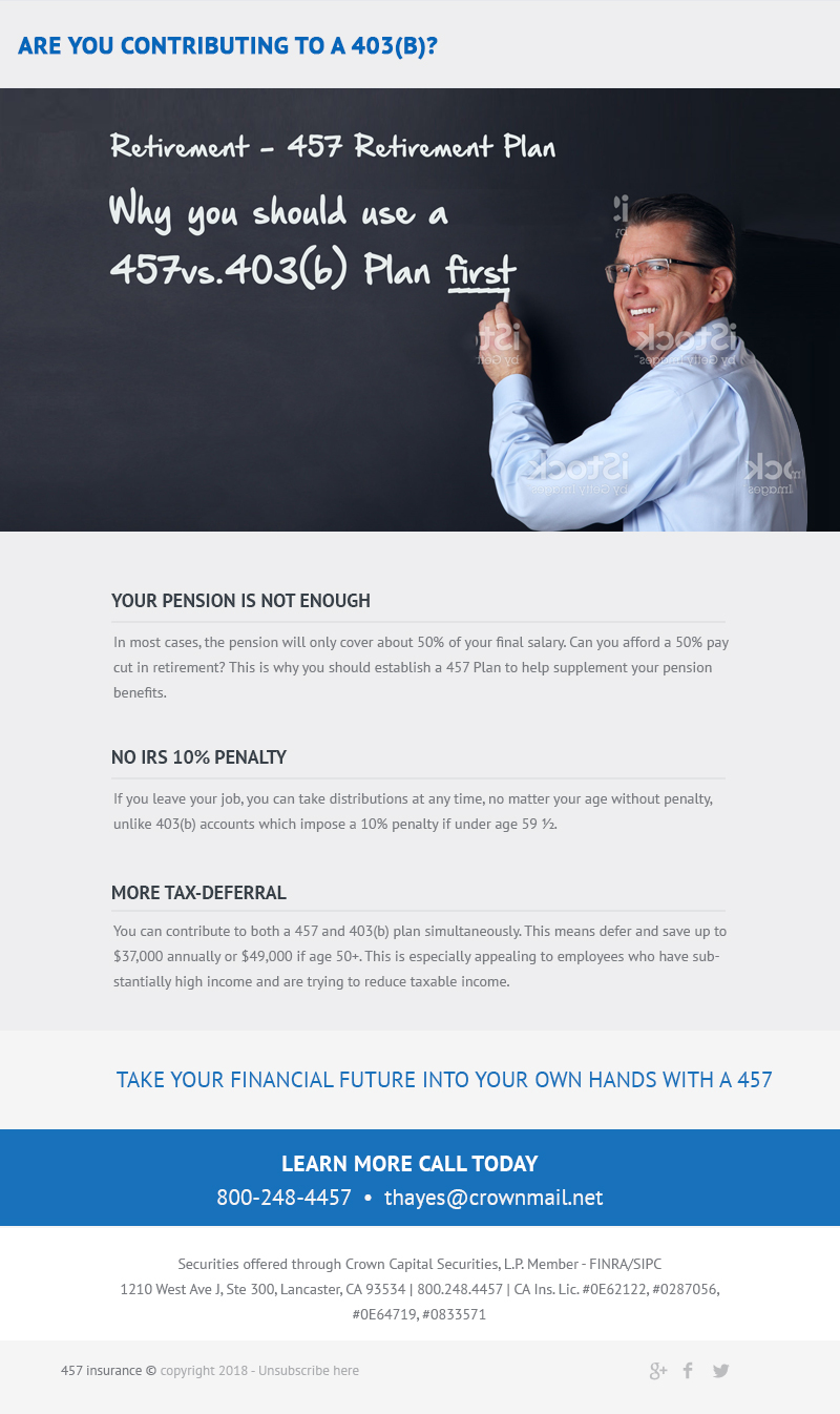 Email Marketing Design by Best Design Hub for Timothy Hayes Financial & Ins. Services, Inc. | Design #18464426