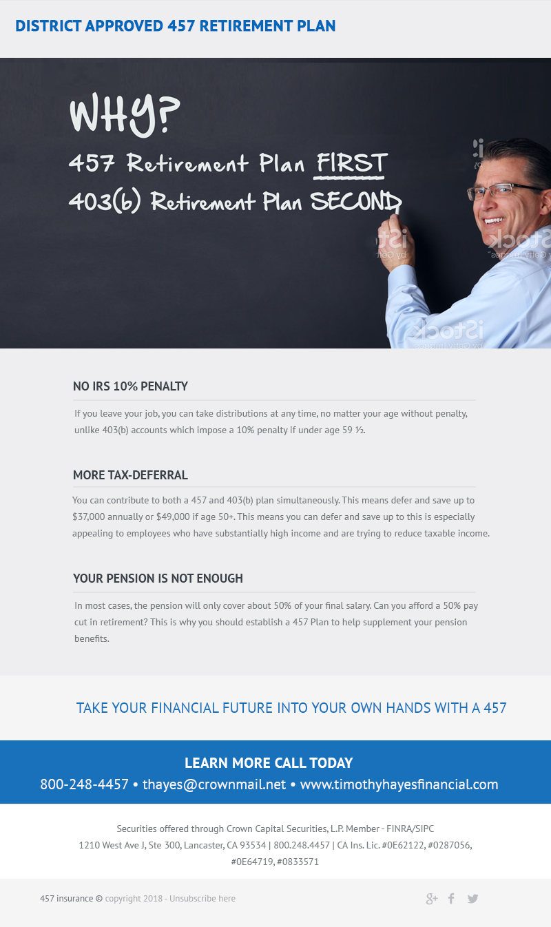 Email Marketing Design by Best Design Hub for Timothy Hayes Financial & Ins. Services, Inc. | Design: #18474764