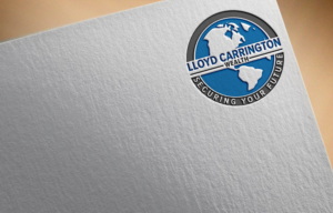 Main Logo - Lloyd Carrington Wealth. Underneath logo / crest - Securing your Future | Logo Design by juie design
