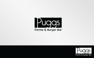 Puggs - Main Heading      Parma and Burger Bar (under/over) | Logo-Design von Grafactory