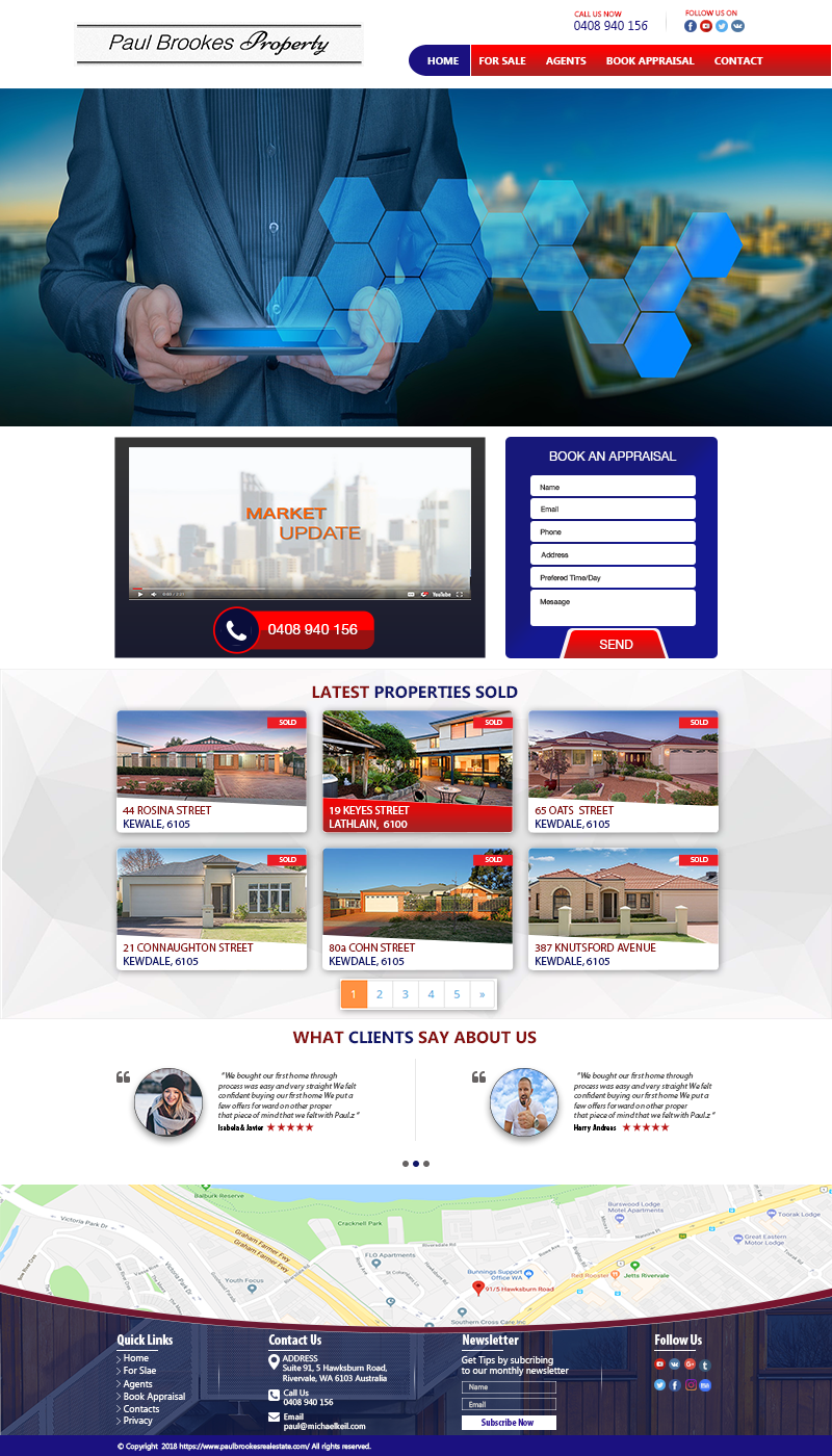 Web Design by zaky for this project | Design #18415376
