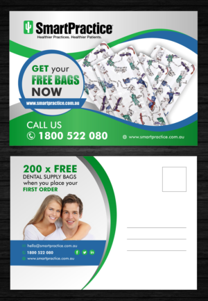 Smart Practice Postcard Mailout  | Postcard Design by OwnDesign