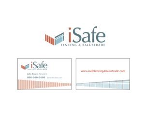 iSafe (must have) Fencing & Balustrade (prefer to have) | Logo Design by Buck Tornado