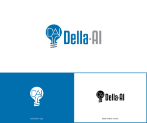 Della AI | Logo Design by MoonFeather