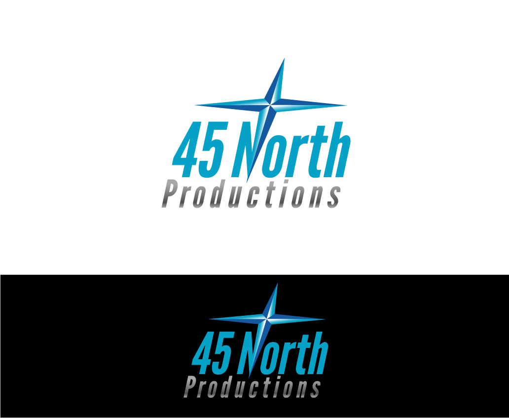 Logo Design by goutammukherjee1967 for 45 North Productions Corporation | Design #18486486
