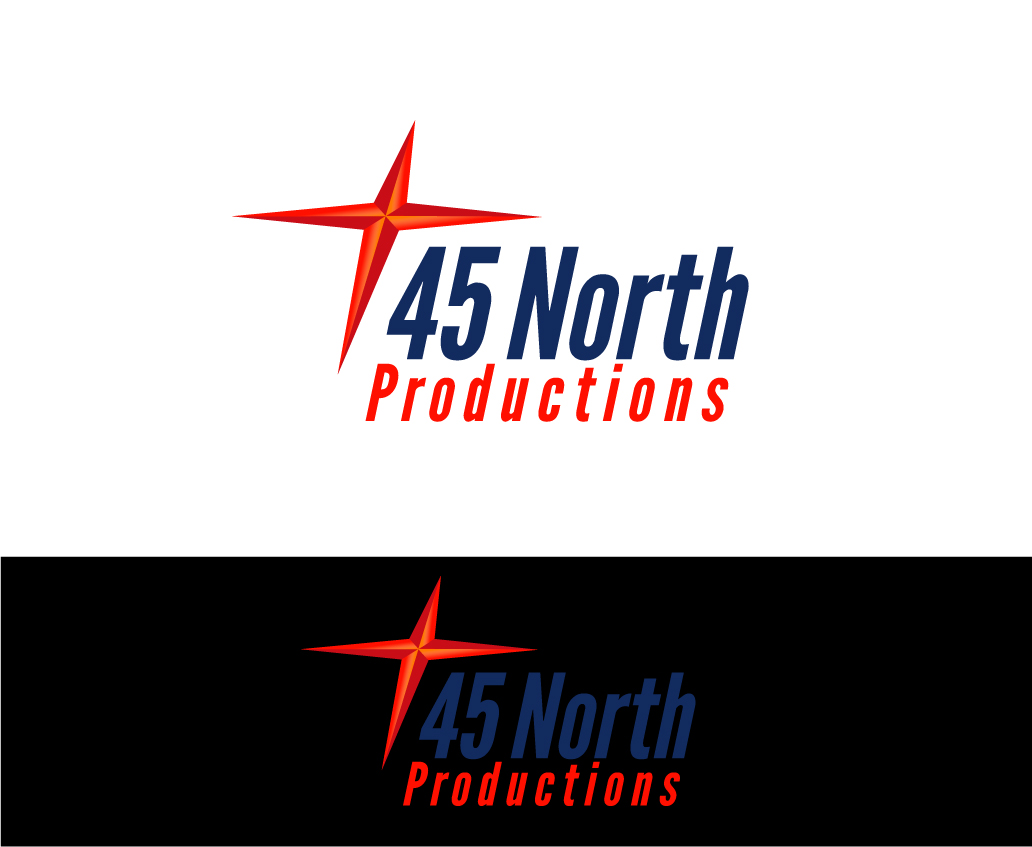 Logo Design by goutammukherjee1967 for 45 North Productions Corporation | Design #18504503