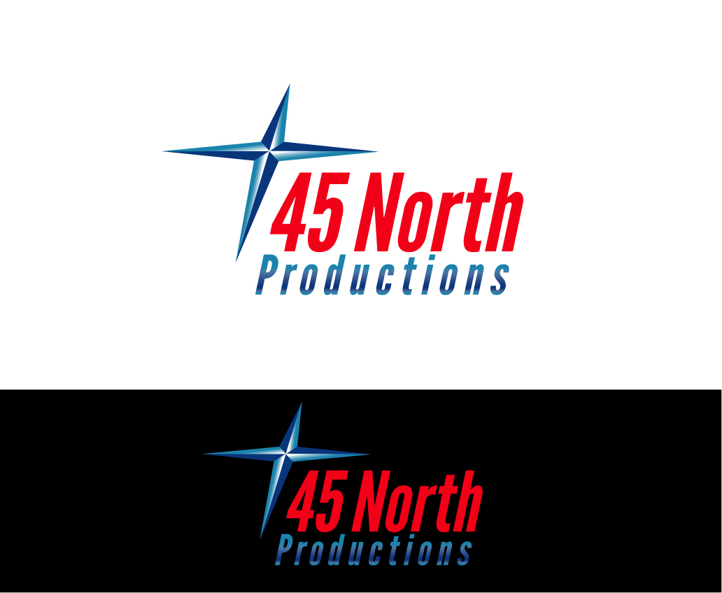 Logo Design by goutammukherjee1967 for 45 North Productions Corporation | Design #18504504