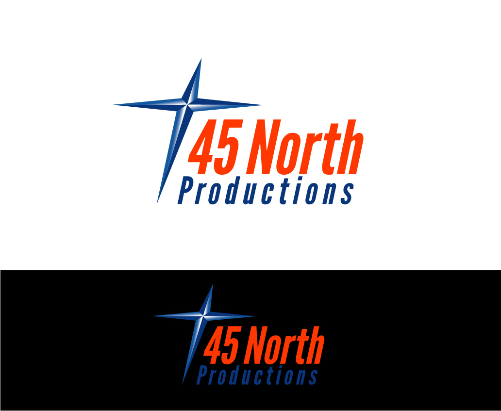 Logo Design by goutammukherjee1967 for 45 North Productions Corporation | Design #18504505