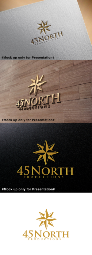 Logo Design by designmind78 for 45 North Productions Corporation | Design: #18454603