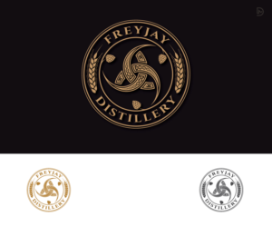 Logo Design by D_Mantra for FreyJay Distillery | Design #18422074