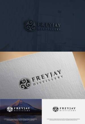 Logo Design by dr ghulam mustafa sahab for FreyJay Distillery | Design: #18433552