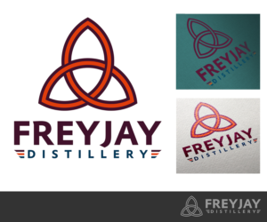 Logo Design by Shajeev_DeAngelis for FreyJay Distillery | Design #18422528