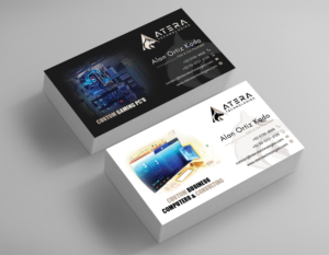 Personalized Technology Company Needs a Business Card | Business Card Design by Expert Designer