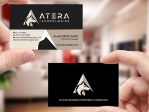 Design de Carte de Visite par Creations Box 2015 pour Atera Technologies | Design : #18422648