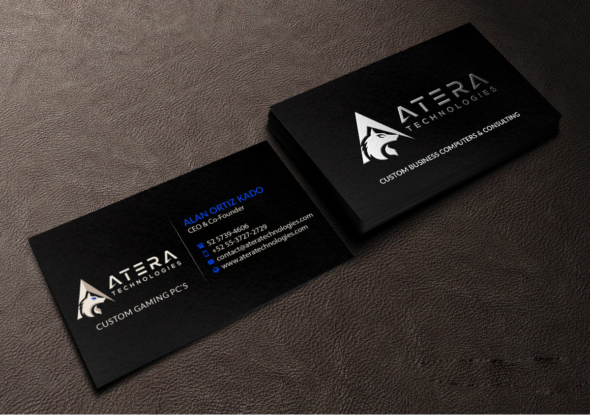 Diseño de Tarjeta de Presentación por Creations Box 2015 para Atera Technologies | Diseño #18422657