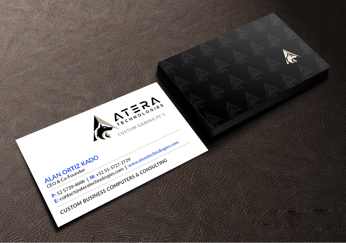 Diseño de Tarjeta de Presentación por Creations Box 2015 para Atera Technologies | Diseño #18422670