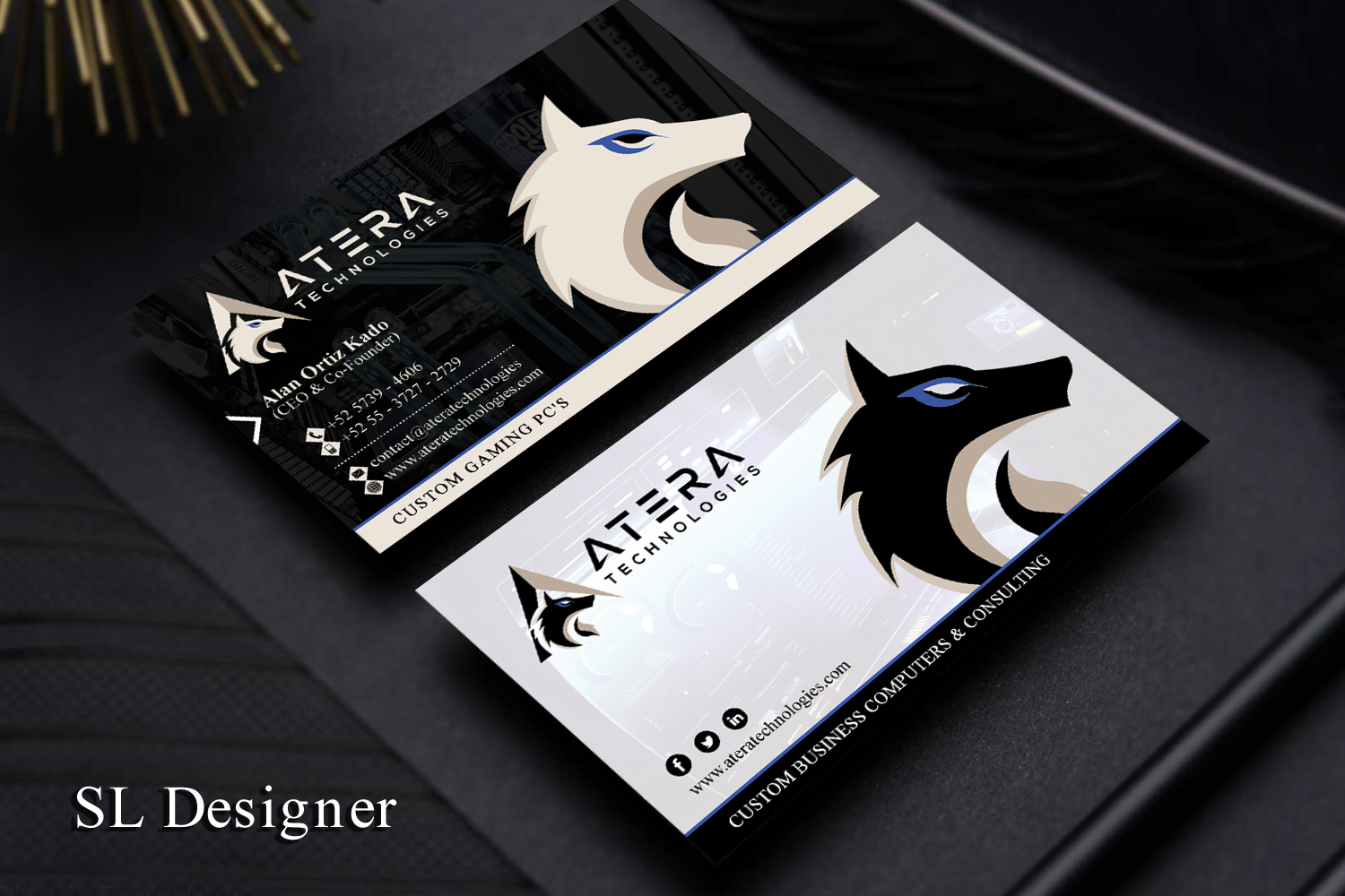 Design de Carte de Visite par SL Designer pour Atera Technologies | Design #18441962