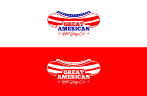Great American Hot Dog Co.  | Diseño de Logo por GLDesigns
