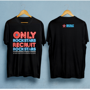 T-shirt Design by Souvik Roy (Alex Pro) for Recruit Rockstars | Design: #18428744