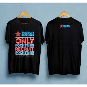 Create a supercool Rockstars t-shirt  | Diseño de Camiseta por Souvik Roy (Alex Pro)
